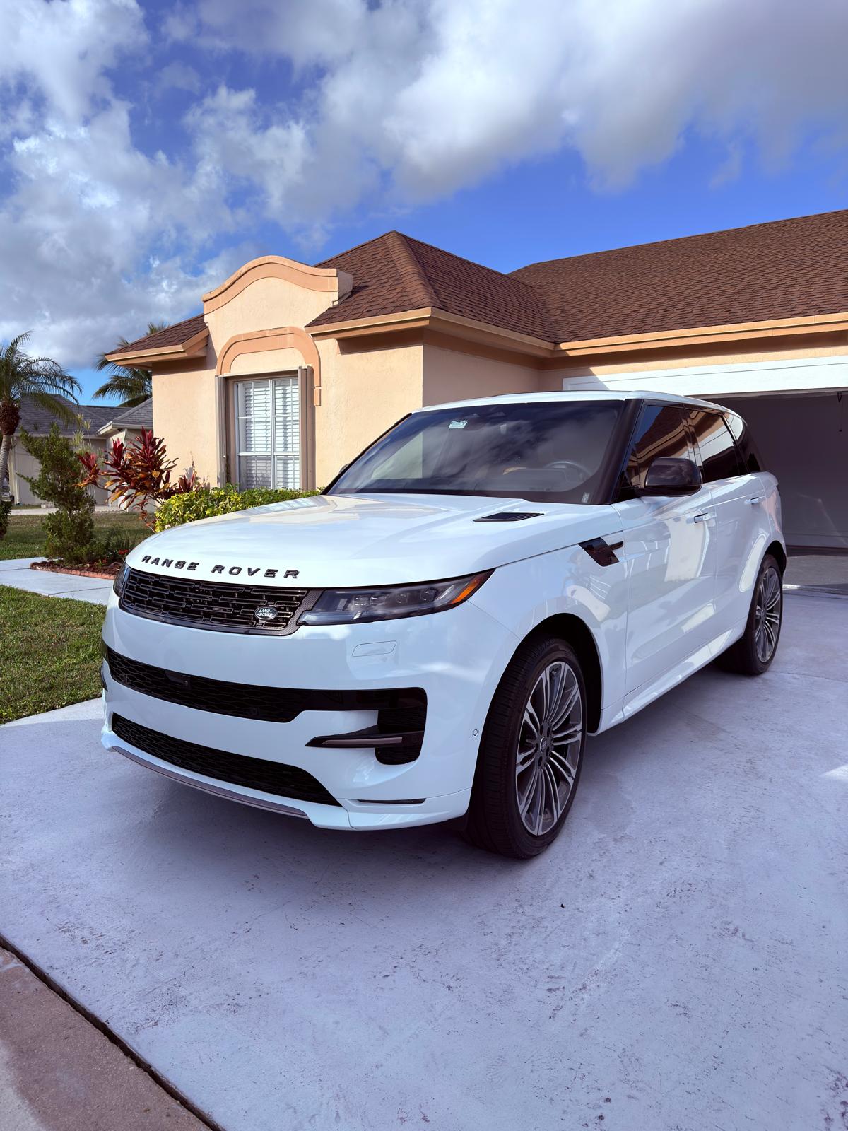 Mobile car detailing exterior wash and shine